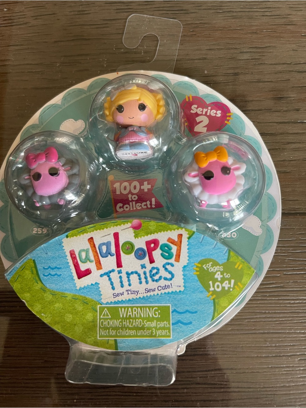 Lalaloopsy Tinies Series 2 Pink & Yellow Mini Collectible Toy Pack